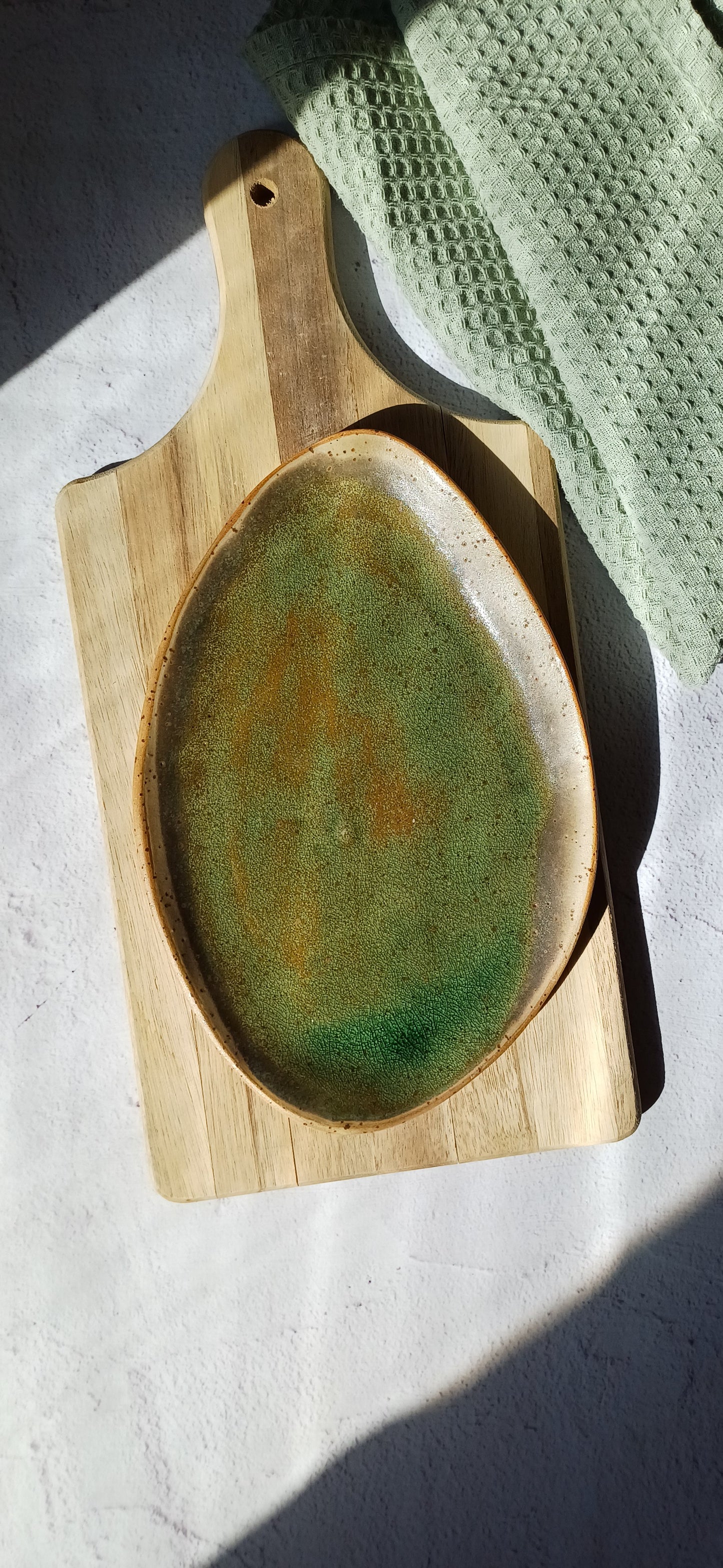 Pebble plate